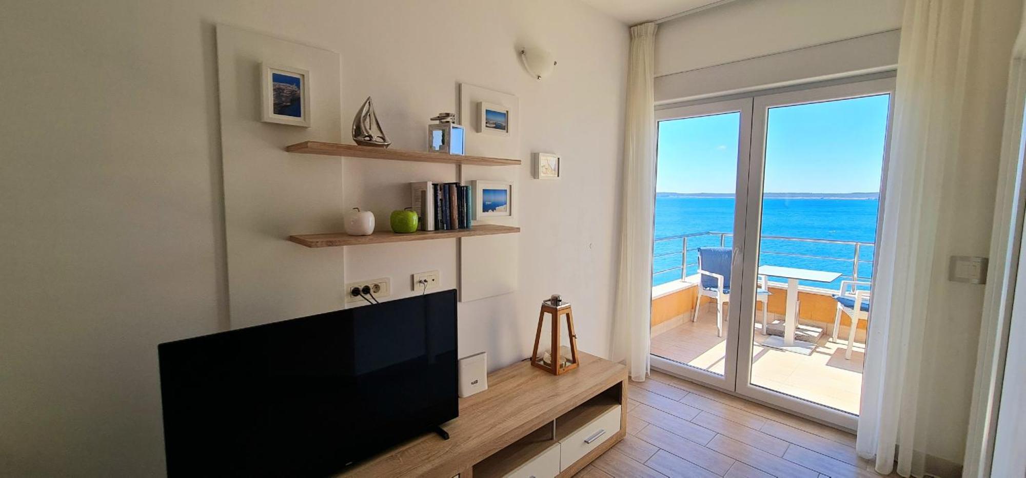 Apartments Nicolas - Beach & Sea 10M Away - Amazing Sea View! Rtina Dış mekan fotoğraf