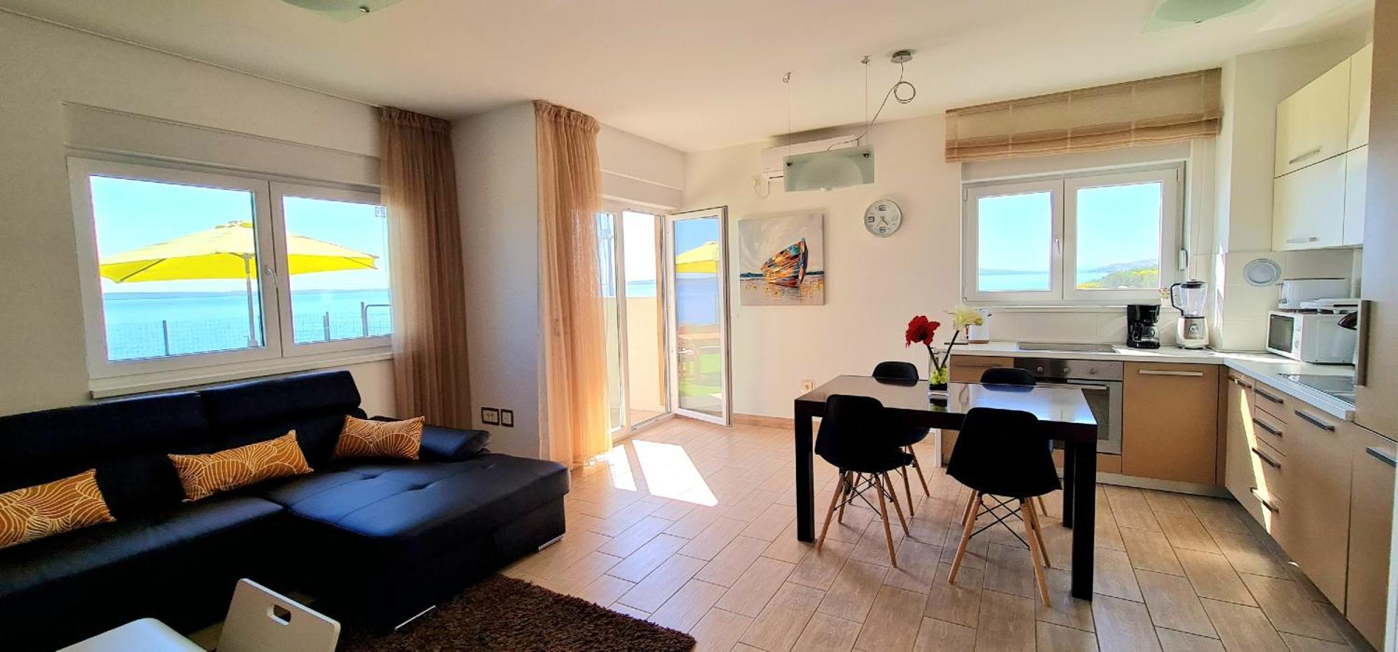 Apartments Nicolas - Beach & Sea 10M Away - Amazing Sea View! Rtina Dış mekan fotoğraf