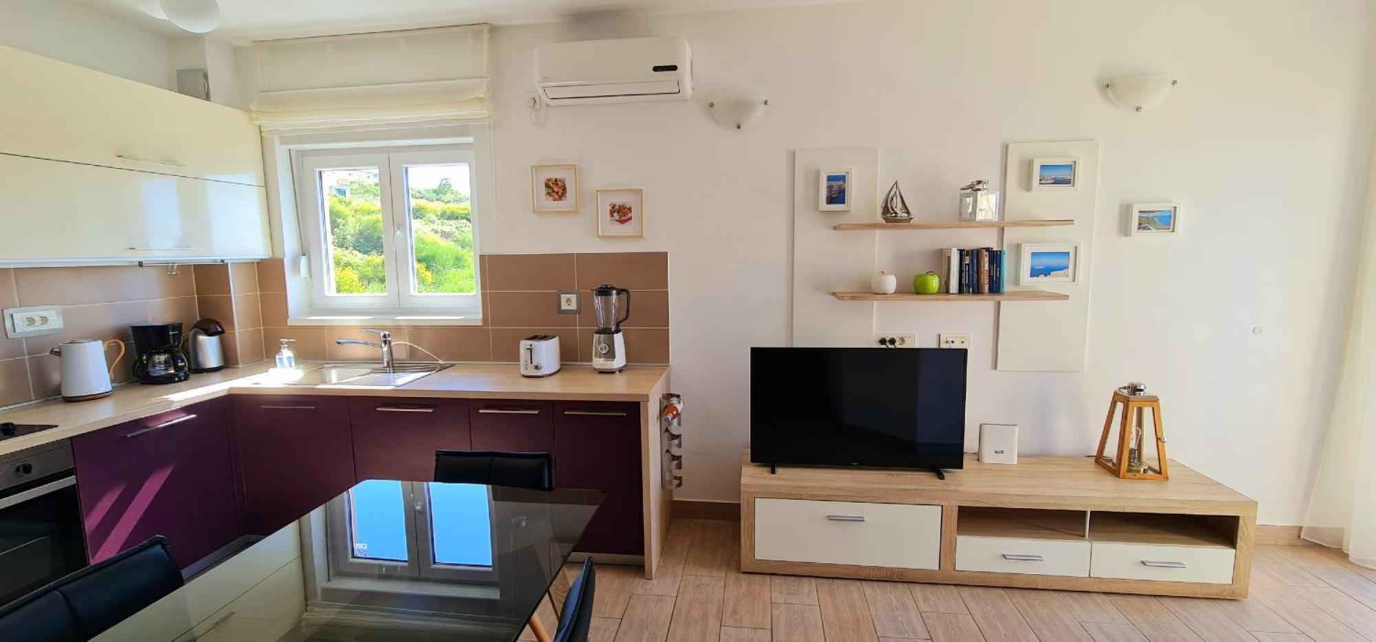 Apartments Nicolas - Beach & Sea 10M Away - Amazing Sea View! Rtina Oda fotoğraf